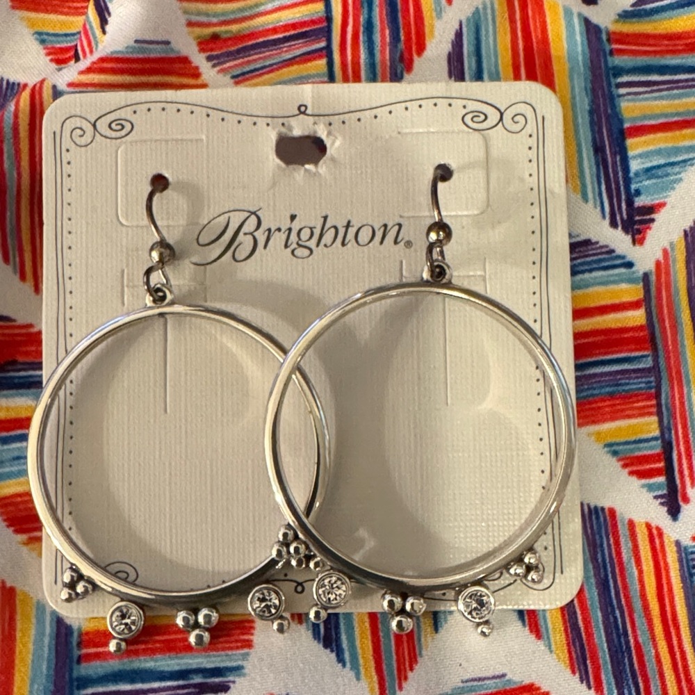 Nwt Brighton Twinkle Granulation Round French Wir… - image 1